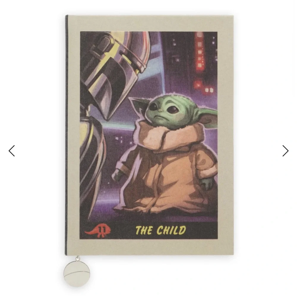 Mandalorian The Child Notebook Star Wars Journal Official Disney Store Parks
